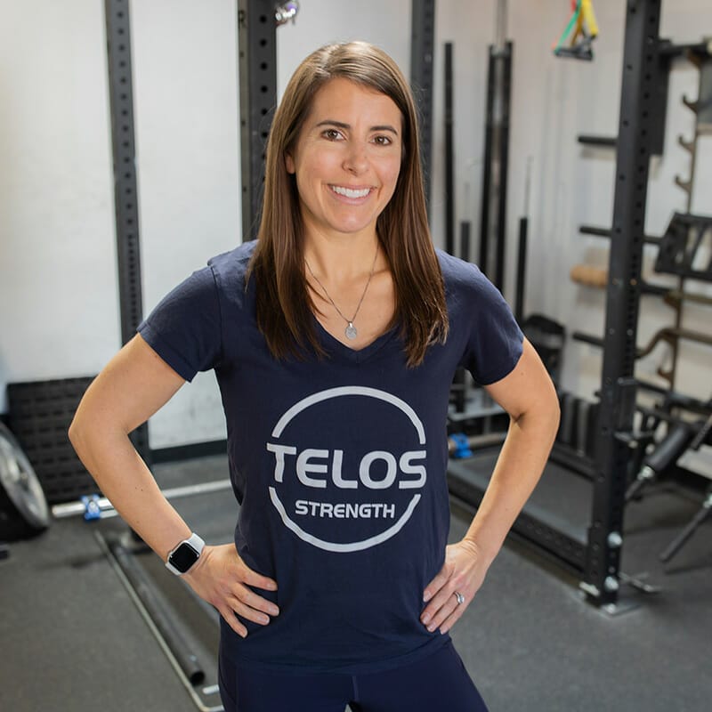 Karen coach at Telos Strength & Conditioning